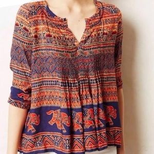 Anthropologie top, Vanessa Virginia